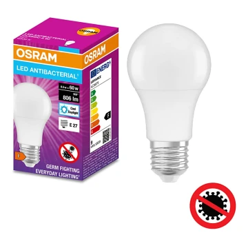 Bombilla LED antibacteriana A60 E27/8,5W/230V 6500K - Osram