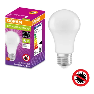 Bombilla LED antibacteriana A75 E27/10W/230V 4000K - Osram