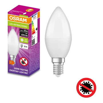 Bombilla LED antibacteriana B40 E14/4,9W/230V 4000K - Osram