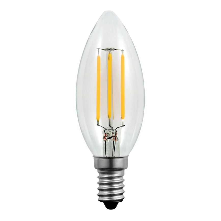 Bombilla LED C37 E14/4W/230V 3000K