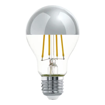 Bombilla LED con casquillo esférico espejado A60 E27/7W/230V 2700K - Eglo 11834