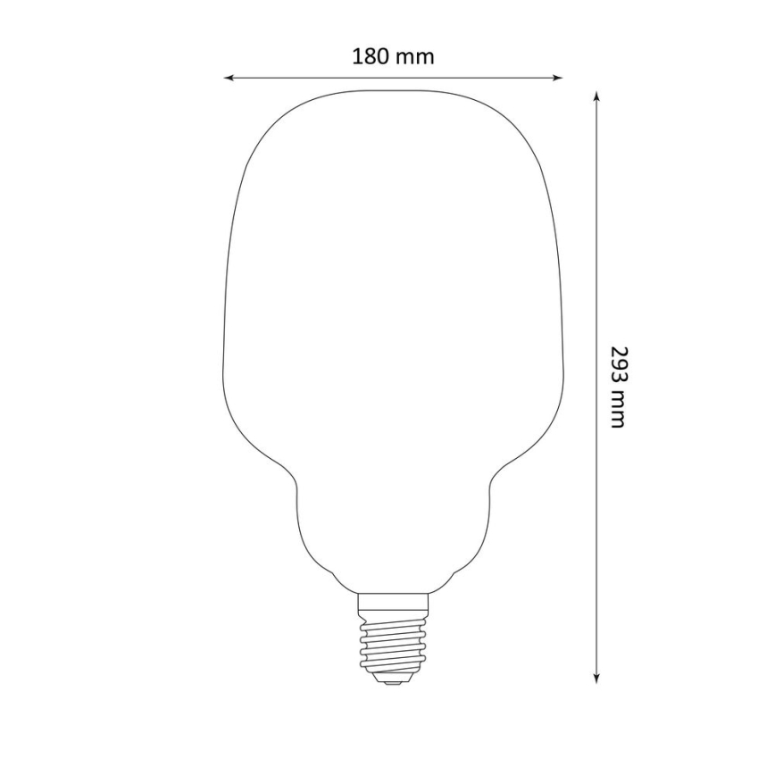 Bombilla LED DECO VINTAGE S180 E27/4W/230V 1800K