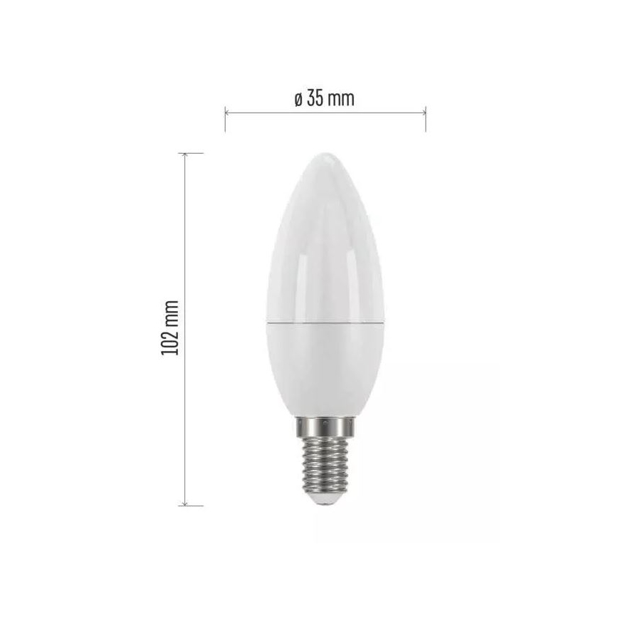 Bombilla LED E14/4,2W/230V 2700K CRI 94 Ra