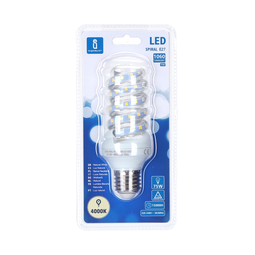 Bombilla LED E27/11W/230V 4000K - Aigostar