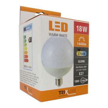 Bombilla LED E27/18W/230V 2700K