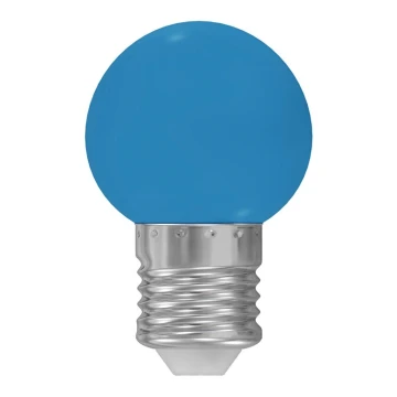 Bombilla LED E27/1W/230V azul 5500-6500K