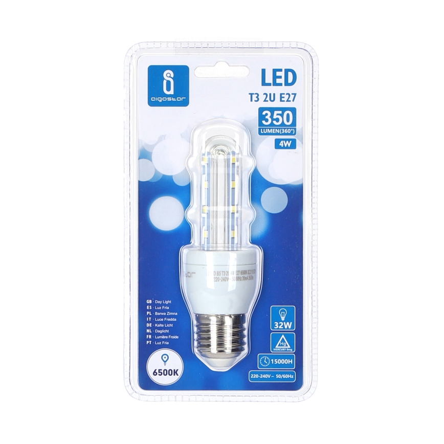 Bombilla LED E27/4W/230V 6500K - Aigostar