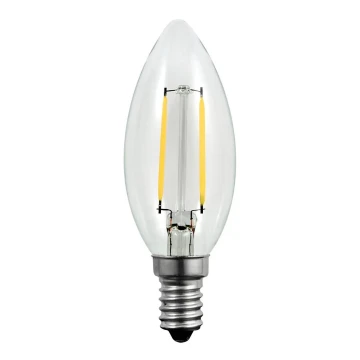 Bombilla LED FILAMENT C37 E14/2W/230V 3000K