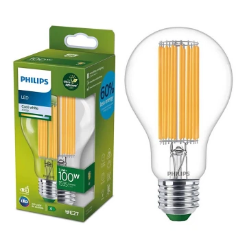 Bombilla LED FILAMENT Philips A60 E27/7,3W/230V 4000K