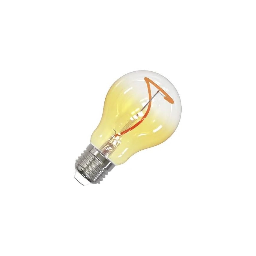 Bombilla LED FILAMENT SHAPE A60 E27/4W/230V 1800K amarillo