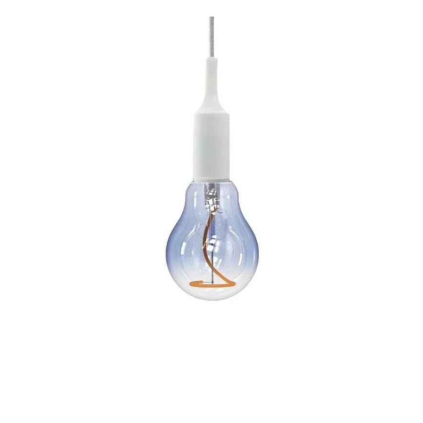 Bombilla LED FILAMENT SHAPE A60 E27/4W/230V 1800K azul