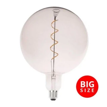 Bombilla LED FILAMENT SPIRAL SMOKE G200 E27/4W/230V 2000K