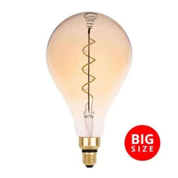 Bombilla LED FILAMENT SPIRAL VINTAGE A165 E27/4W/230V 2000K