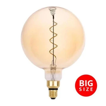 Bombilla LED FILAMENT SPIRAL VINTAGE G200 E27/4W/230V 2000K