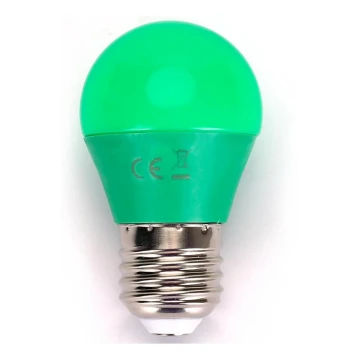 Bombilla LED G45 E27/4W/230V verde - Aigostar