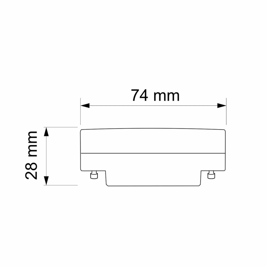 Bombilla LED GX53/6W/230V 3000K