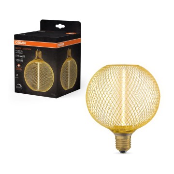 Bombilla LED regulable DECOR  FILAMENT G125 E27/3,5W/230V 1800K dorado - Osram