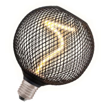 Bombilla LED regulable DECOR FILAMENT G125 E27/3,5W/230V 1800K negro - Osram