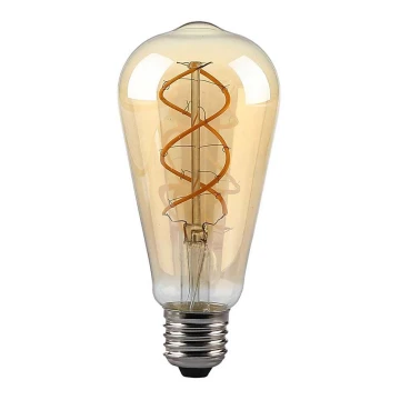 Bombilla LED regulable FILAMENT ST64 E27/4,8W/230V 1800K