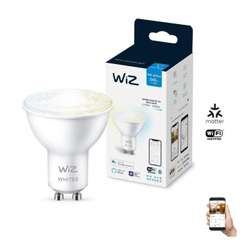 Bombilla LED regulable PAR16 GU10/4,7W/230V 2700-6500K CRI 90 Wi-Fi - WiZ