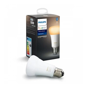 Bombilla LED regulable Philips Hue WHITE AMBIANCE E27/8W/230V 2200-6500K