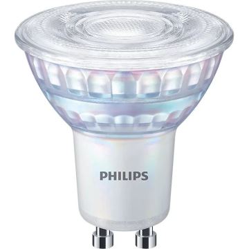 Bombilla LED regulable Philips Warm Glow GU10/3,8W/230V 2200-2700K CRI90