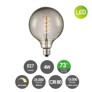 Bombilla LED regulable VINTAGE EDISON G125 E27/4W/230V 2200K