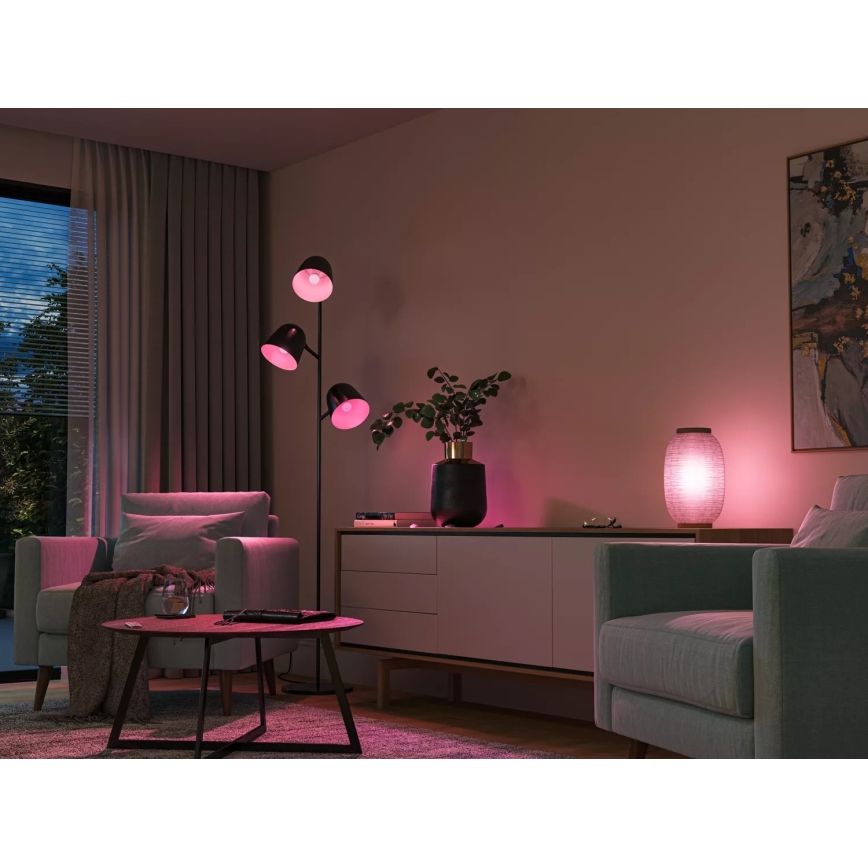 Bombilla LED RGBW regulable Philips Hue White And Color Ambiance P45 E14/5,1W/230V 2000-6500K