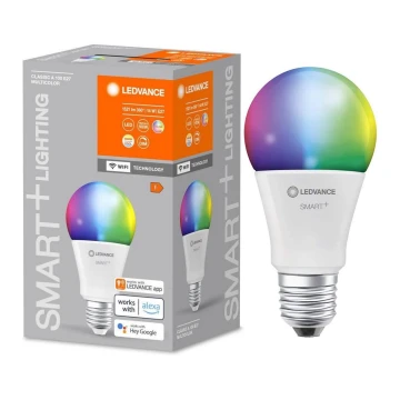 Bombilla LED RGBW regulable SMART+ E27/14W/230V 2700-6500K Wi-Fi - Ledvance