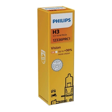 Bombilla para coche Philips VISION 12336PRC1 H3 PK22s/55W/12V