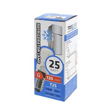 Bombilla para frigorífico T25 E14/25W/230V 2700K