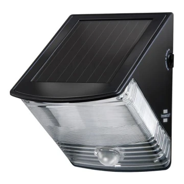 Brennenstuhl - Aplique solar LED con sensor LED/1W IP44