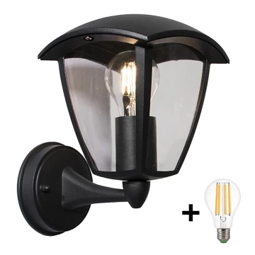 Brilagi - Aplique LED de exterior LUNA 1xE27/60W/230V IP44