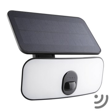 Brilagi - Aplique LED solar con sensor ROOF LED/13W/5V IP65