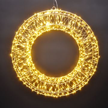 Brilagi - Corona de Navidad LED para exterior 480xLED/230V IP44