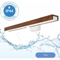 Brilagi - Iluminación LED para espejos de baño WOODY MIRROR LED/12W/230V IP44 roble/blanco