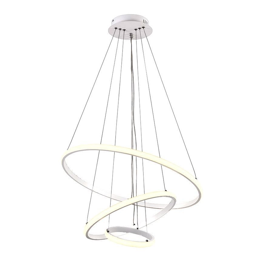 Brilagi - Lámpara de araña LED regulable CIRCLE LED/90W/230V 3000-6500K + control remoto