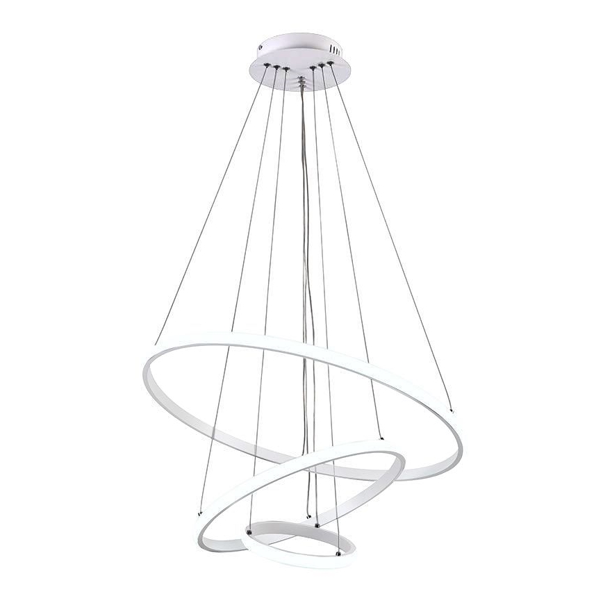 Brilagi - Lámpara de araña LED regulable CIRCLE LED/90W/230V 3000-6500K + control remoto