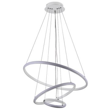 Brilagi - Lámpara de araña LED regulable CIRCLE LED/90W/230V 3000-6500K + control remoto