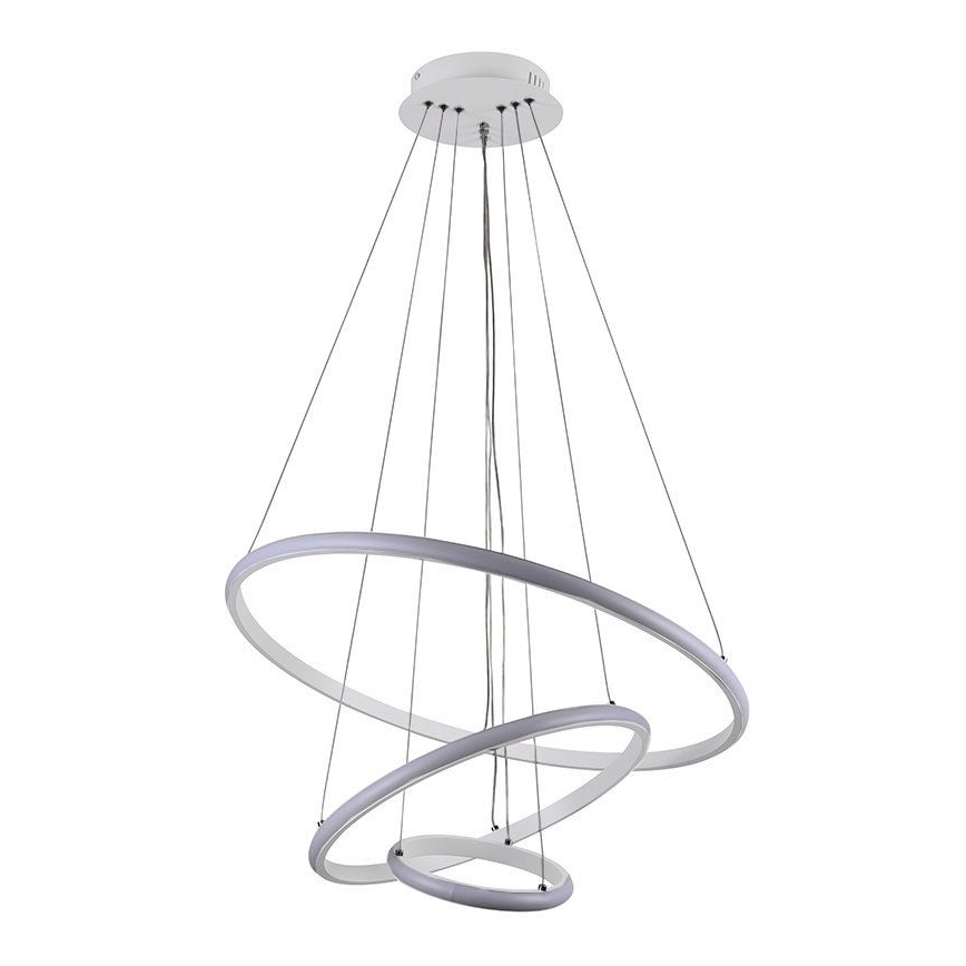 Brilagi - Lámpara de araña LED regulable CIRCLE LED/90W/230V 3000-6500K + control remoto