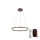 Brilagi - Lámpara de araña LED regulable LED/42W/230V 3000-6500K marrón + control remoto