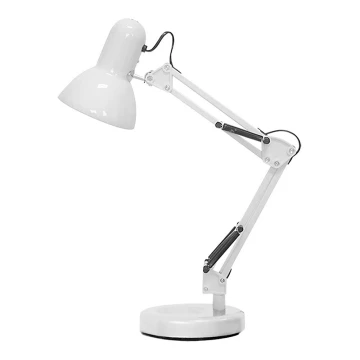 Brilagi - Lámpara de mesa ROMERO 1xE27/60W/230V blanco