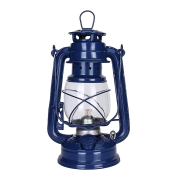 Brilagi - Lámpara de queroseno LANTERN 24,5 cm azul