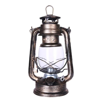 Brilagi - Lámpara de queroseno LANTERN 24,5 cm cobre