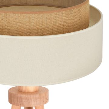 Brilagi - Lámpara LED de pie BOHO STYLE 1xE27/15W/230V