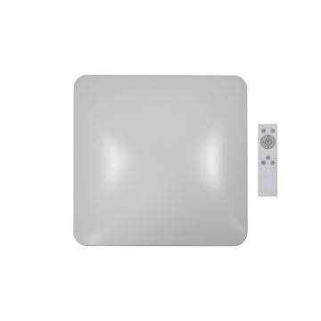 Brilagi - Plafón LED regulable VELVET SQUARE LED/24W/230V 3000/4000/6500K + mando a distancia beige