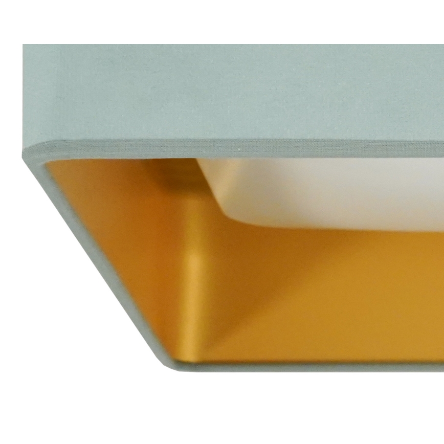 Brilagi - Plafón LED regulable VELVET SQUARE LED/24W/230V 3000/4000/6500K + control remoto menta