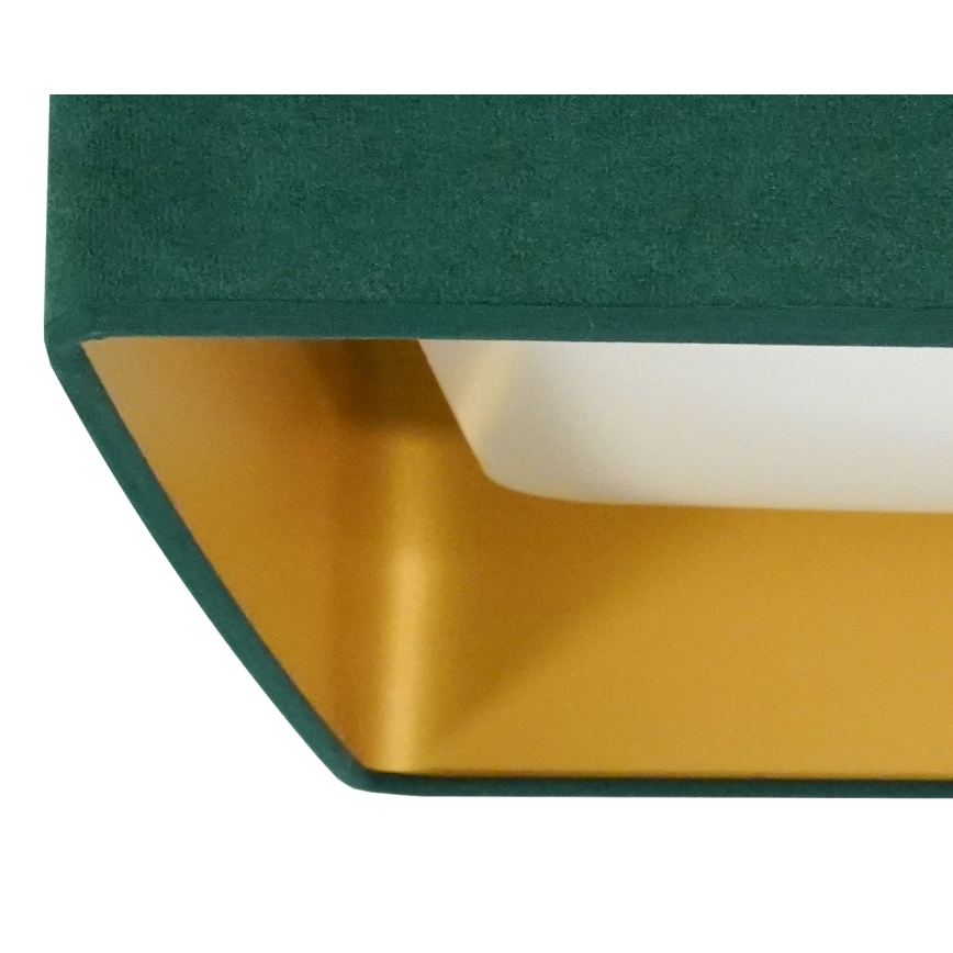 Brilagi - Plafón LED regulable VELVET SQUARE SMART LED/36W/230V 2700-6500K Wi-Fi Tuya + mando a distancia verde