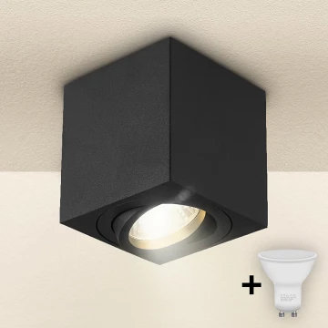 Brilagi - LED Foco MIA 1xGU10/30W/230V 84x80 mm negro