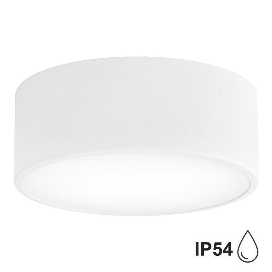 Brilagi - Plafón de baño CLARE 1xE27/24W/230V diá. 20 cm IP54 blanco